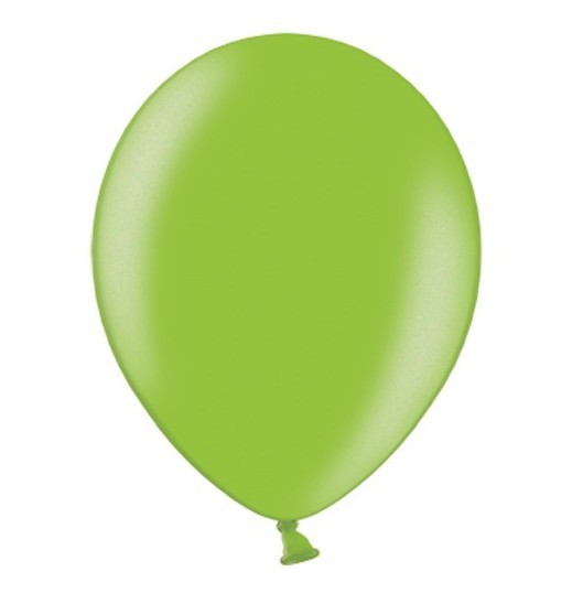 100 Luftballons in Metallic Lime 30cm