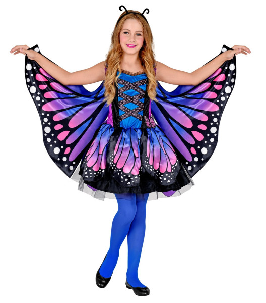 Disfraz de mariposa Leyla para niña
