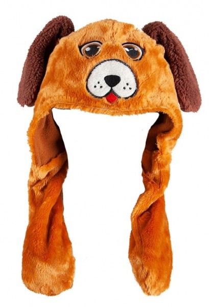 Cute dog hat for children with dancing ears 2