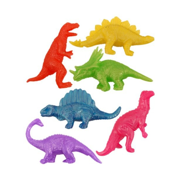 1 dinosauro di plastica