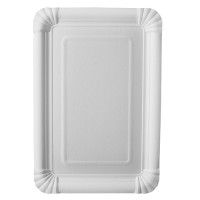 Aperçu: 25 assiettes FSC Donizetti carré blanc