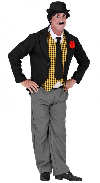 Silent film comedian Charly men's costume