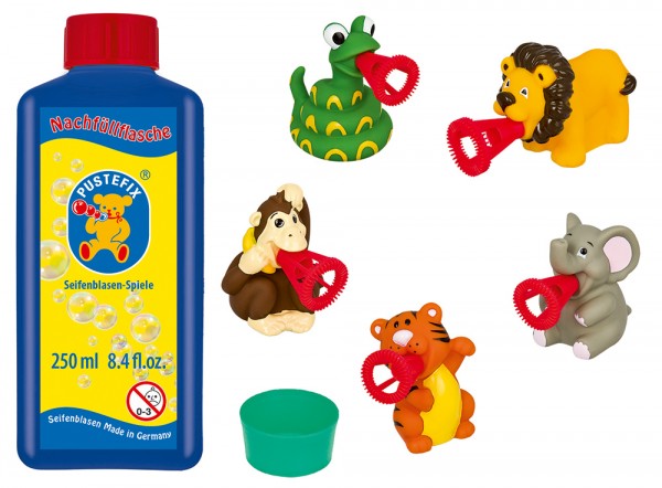 Safariworld juego de pompas de jabón 7 piezas 2