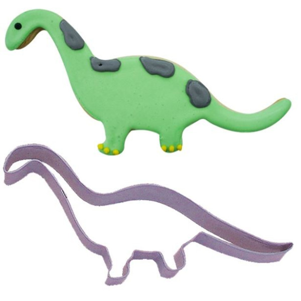 Tagliabiscotti dinosauro Brontosaurus 15 x 5 cm