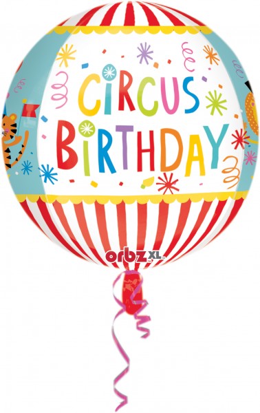 Kugelballon Zirkus der Tiere Geburtstagsparty 2