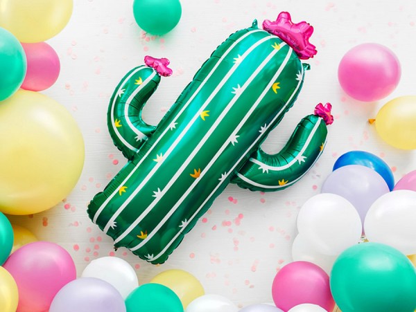 Folienballon Happy Kaktus 82cm 4