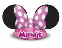 6 czapek imprezowych Myszka Minnie Mouse