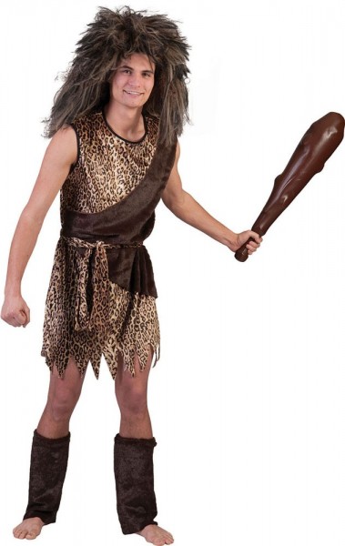 Hulemand fra stenalderens mænds kostume