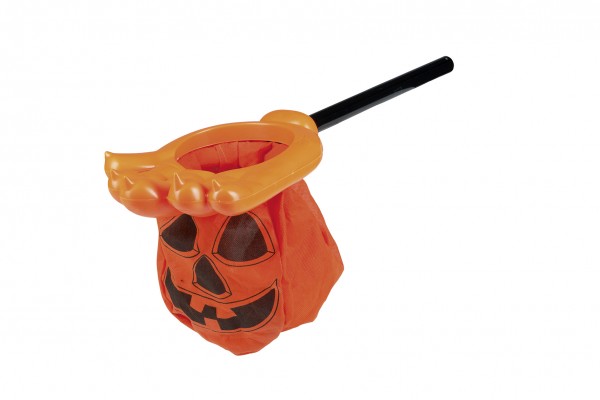 Happy Halloween candy bag with plastic claw 51cm