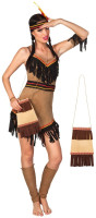 Indisk håndtaske brun