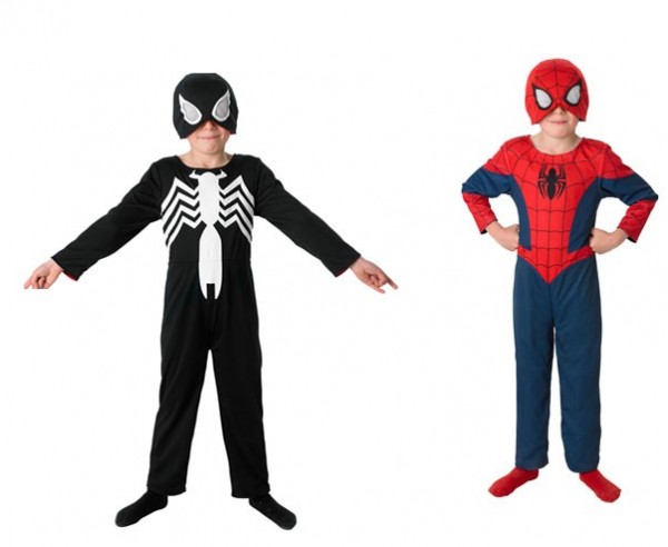 2tlg Spiderman Kostüm Für Kinder 3
