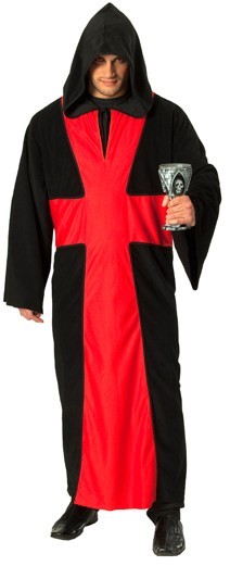 Halloween Kostüm Pater Jünger Teufel Inquisition
