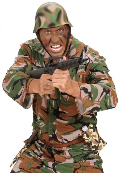 Botella de camuflaje con aspecto militar