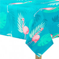 Party Flamingo Tablecloth 1.8 x 1.3m
