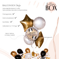 Vorschau: Heliumballon in der Box Wuffi Birthday