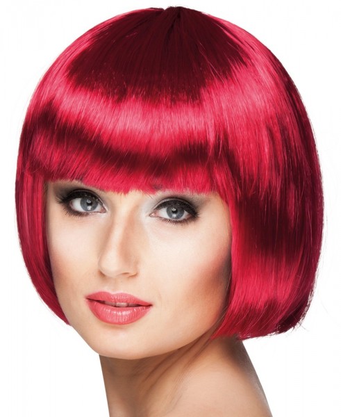 Chantal Bob wig in red