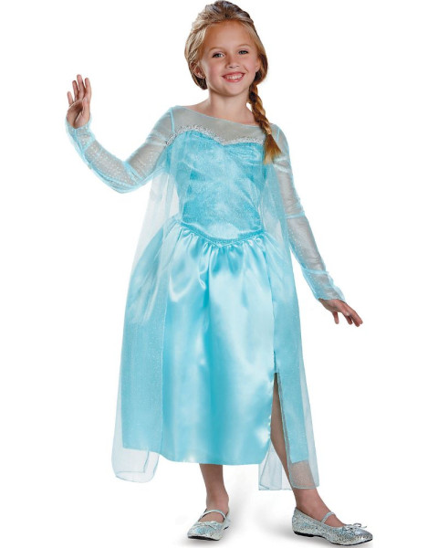 Kostium Disneya Elsa z Krainy Lodu dla dziewczynki