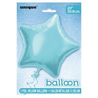 Preview: Foil balloon Rising Star turquoise