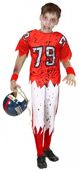 Costume per bambini Mike Zombie Football Player