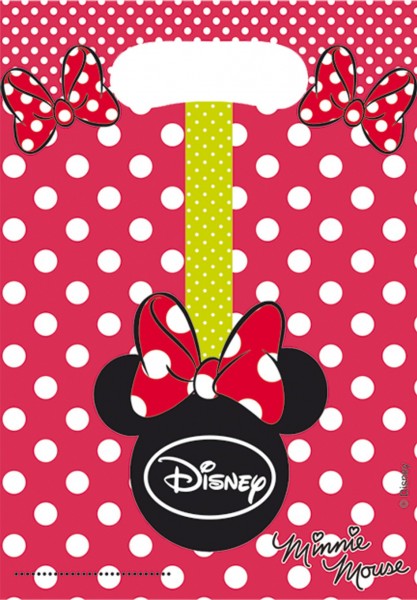 6 toreb na prezenty ze świata Minnie Mouse Sparkling Jewel