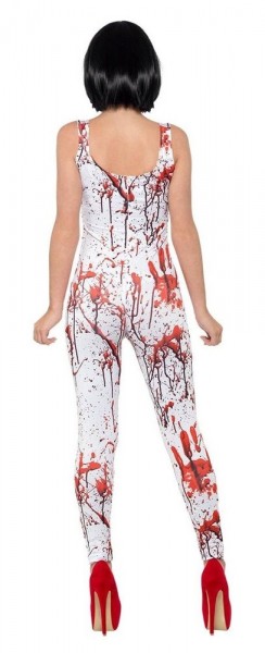 Bloody Halloween catsuit for women 2
