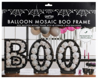 Preview: Ballon Mosaic- Black Boo