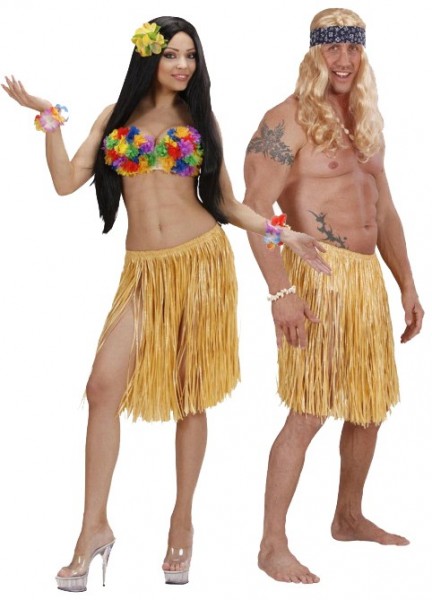 Hawaii skirt Hoola Beach 55cm
