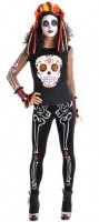 Preview: Day of the Dead Leggings Corazon for women