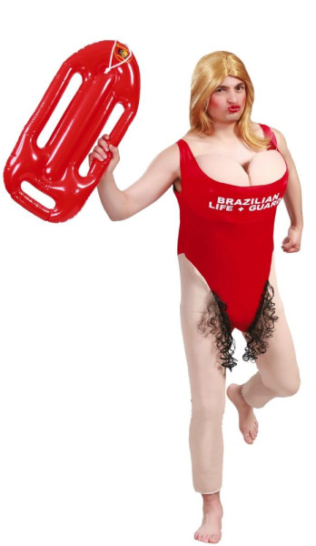 Crazy Lifeguard Kostüm für Herren