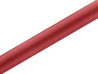 Oversigt: Satin stof Eloise rød 9m x 36cm