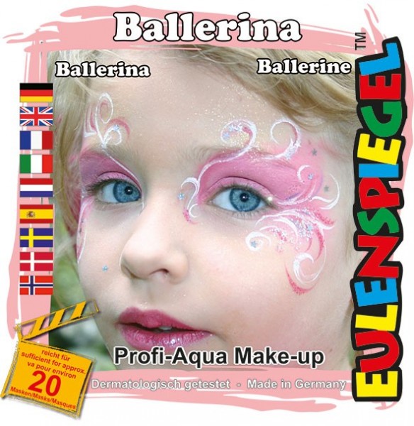 Børns ballerina make-up sæt 2