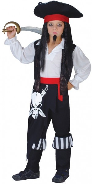 Disfraz de pirata Capitán Bob para niño