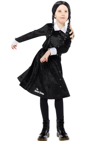 Wednesday Addams costume for girls