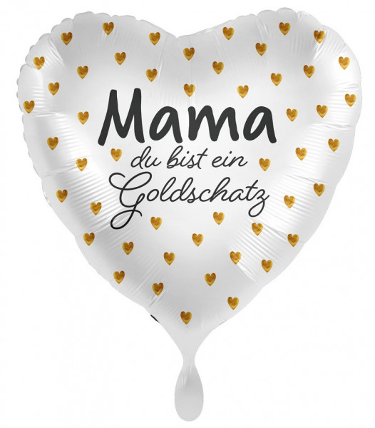 Mama Herz Folienballon 43cm