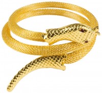 Vista previa: Pulsera serpiente Zassini dorada