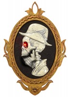 Voorvertoning: Praten Mr. Skull Halloween Party Deco