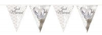 Pennant ketting Just Married 10m