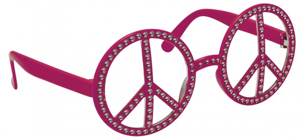 Hippie Paradise Peace-briller 6