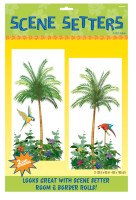 2 palmetræer 85 cm x 1,65 m