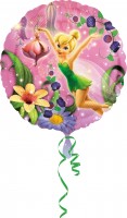 Folienballon Tinker Bells Blumenzauber