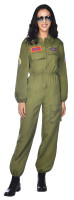 Oversigt: Navy Kampfpilotin Kostüm für Damen