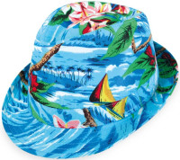 Plażowy kapelusz typu fedora dla surferów