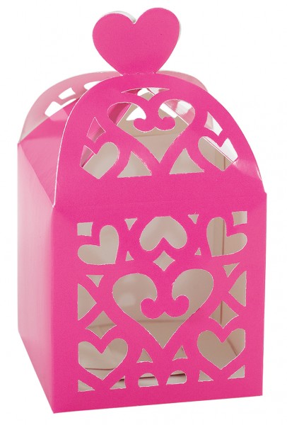 50 Geschenkboxen Amore Mio pink