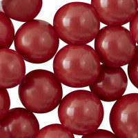 Widok: 40 czerwonych balonów lateksowych na imprezę 12 cm