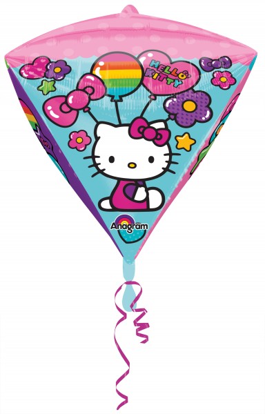 Diamondz Folienballon Hello Kitty