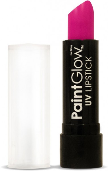 UV glow effect lipstick pink 3