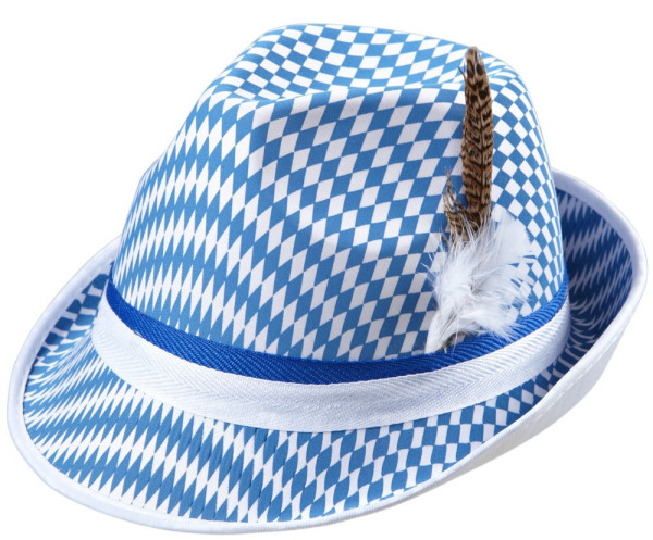 Bavarian fedora hat