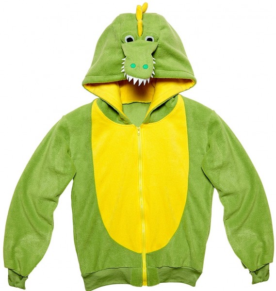 Plush crocodile jacket 3