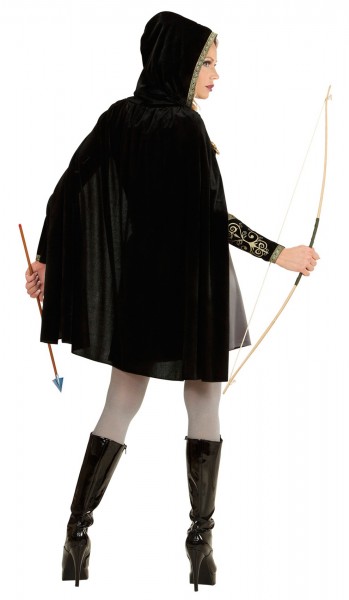 Middelalderlig kriger dame kostume 2
