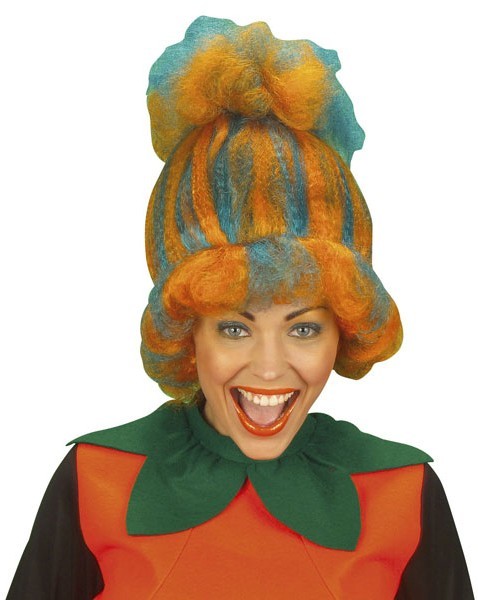 Crazy Pumpkin Wig dames